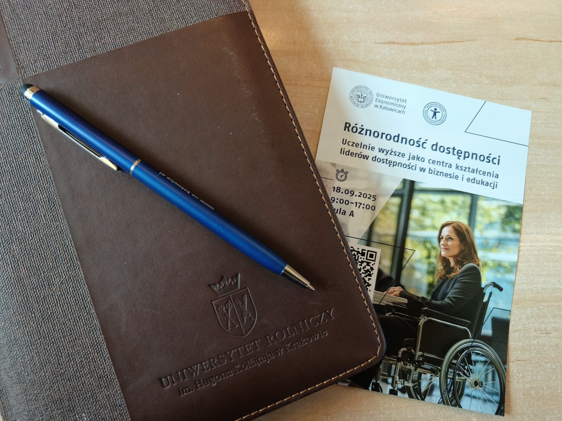 Zdjęcie z konferencji "Różnorodność dostępności organizowana przez Uniwersytet Ekonomiczny w Katowicach".
