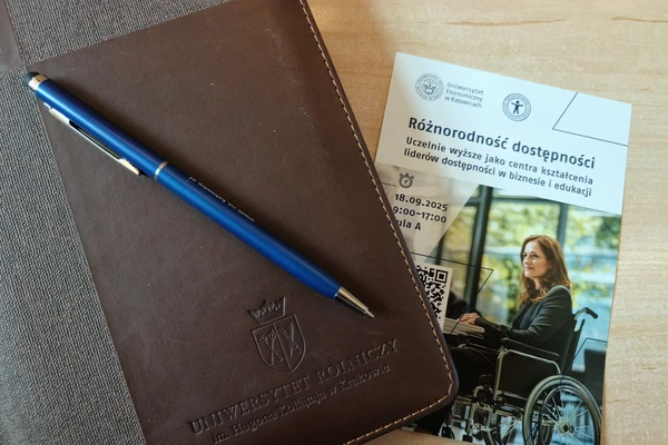 Zdjęcie z konferencji "Różnorodność dostępności organizowana przez Uniwersytet Ekonomiczny w Katowicach".