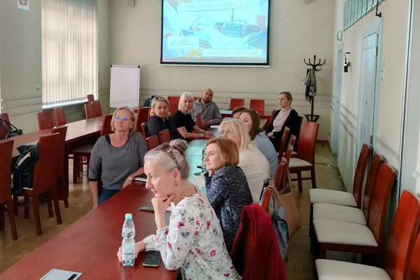 Foto-relacja ze szkolenia "Udzielanie pierwszej pomocy z uwzględnieniem osób ze szczególnymi potrzebami, w tym z niepełnosprawnościami"