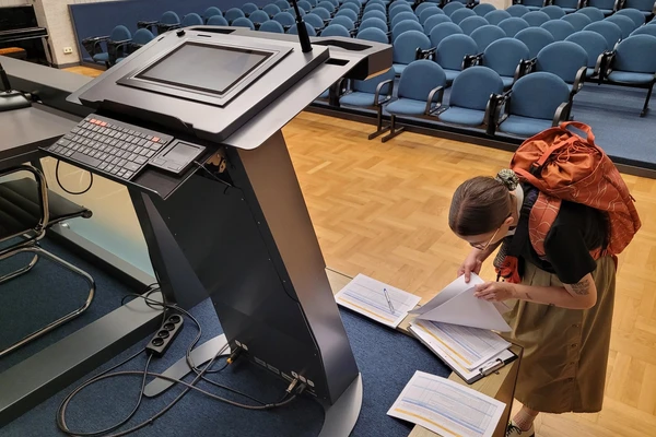 Audyt budynków URK - Aula Centrum Kongresowe